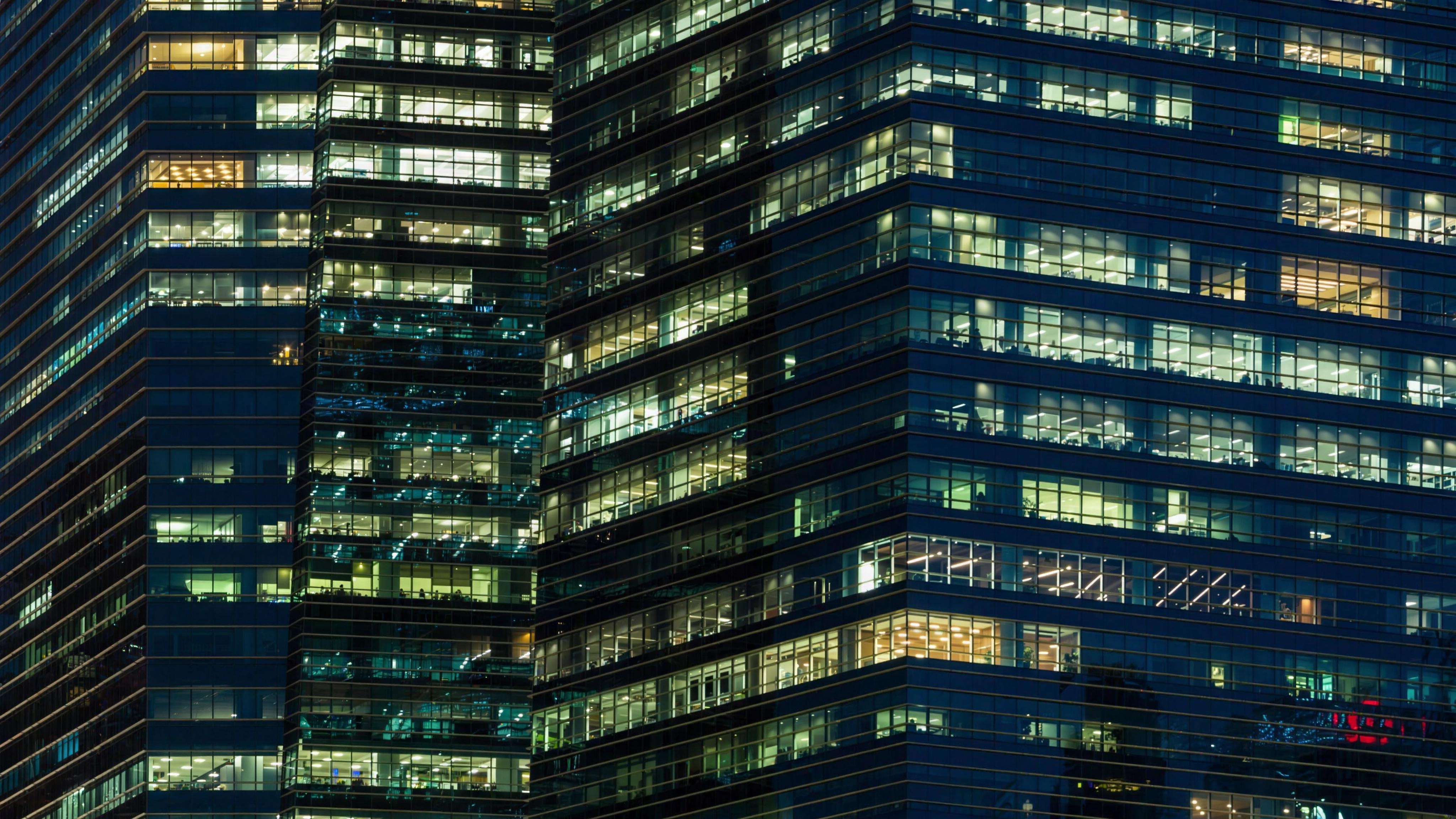 İstanbul'da modern ofis binası